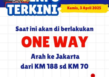 Arus Balik Lebaran 2025, Polda Jabar Berlakukan Skema One Way dan Contra Flow