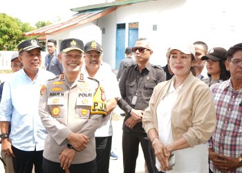 Kunjungi Beberapa TPS Pilkada Kabupaten Parimo, Kapolda Sulteng Pastikan PSU Berlangsung Tertib