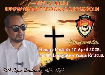 Dalam Semangat Paskah, Ketua Umum FRN Gaungkan Pesan Persatuan dan Kedamaian