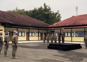 Wadansat Brimob Polda Jabar Pimpin Apel Pemberangkatan Latihan Berganda