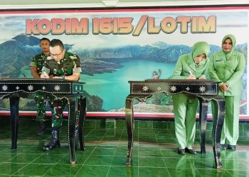 Panen Raya Padi di Lombok Timur, Pangdam IX/Udayana : Sinergi TNI-Polri dan Pemda Dukung Ketahanan Pangan