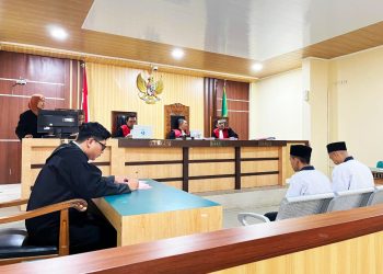 Kejari Lotim Tuntut Hukuman Seumur Hidup Terhadap 2 Kurir Narkoba