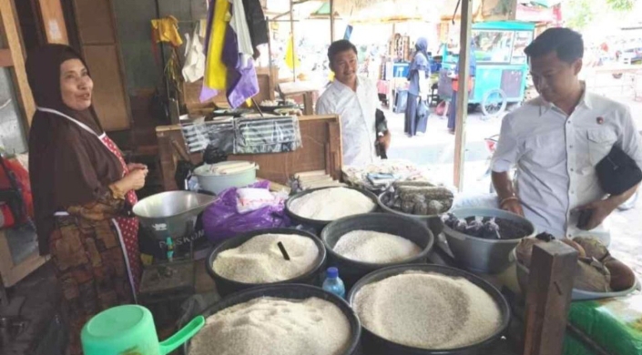 Cegah Permainan Harga dan Penimbunan, Satgas Pangan Polres Lotim Sisir Pasar hingga Distributor
