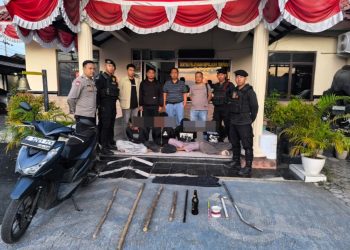 Polisi Amankan Empat Remaja di Karangampel Indramayu
