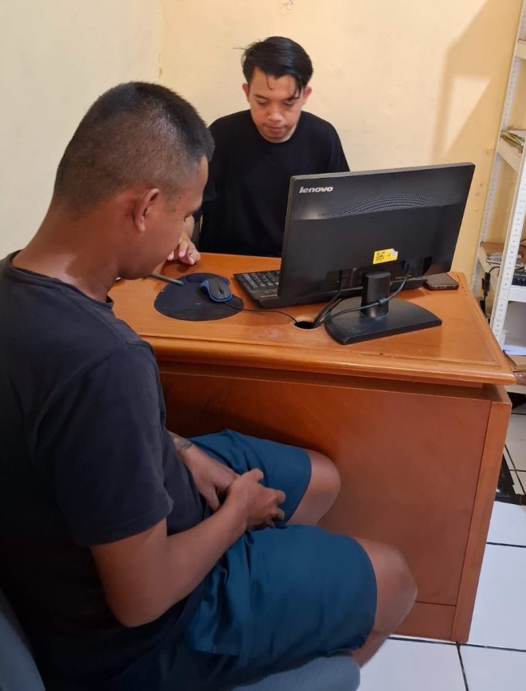 Beraksi Pagi Hari ! Polisi Tangkap Pelaku Curanmor Kurang dari 30 Menit, Motor Korban Kembali Utuh