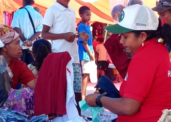 PLAN Indonesia Latih Anak SD di Amanatun Selatan Belajar Mandiri Lewat Pasar Darurat