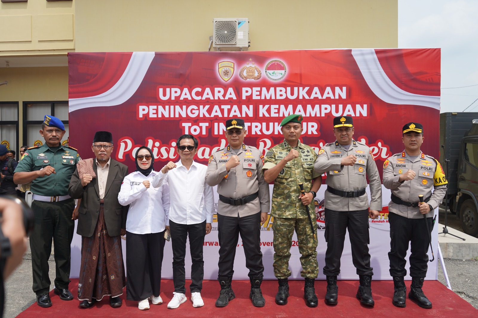As SDM Kapolri Buka Peningkatan Kemampuan TOT Instruktur Polisi Sadar Berkarakter Di Purwakarta, Wujudkan Polri Yang Responsif Melayani Masyarakat