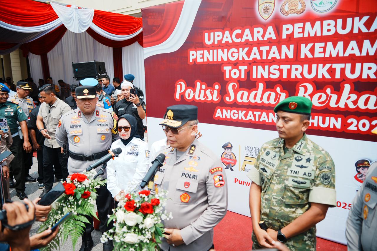 POLRI GELAR PROGRAM TRAINING OF TRAINER UNTUK PENGUATAN KARAKTER ANGGOTA, SEMAKIN PRESISI, MODERN DAN HUMANIS