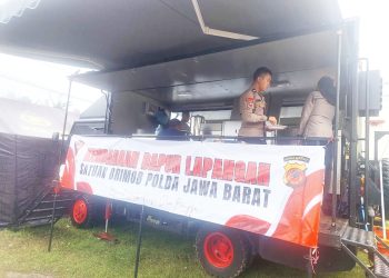 Dapur Lapangan Polda Jabar Terus Bergerak Cepat, Pastikan Kebutuhan Pangan Pengungsi Pasirlangu Cisarua Terpenuhi