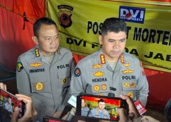 Polda Jawa Barat Update Data DVI: Total 50 Kantong Jenazah, 34 Korban Teridentifikasi