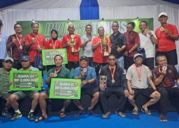 Invitasi Tenis Antar RS TNI/Polri Resmi Berakhir, Turnamen Sportif: Dorong Sinergi dan Gaya Hidup Sehat