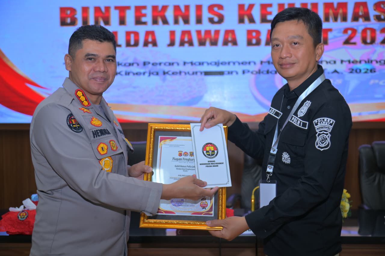 Sie Humas Polres Pangandaran Raih Juara 3 Kategori Amplifikasi Pemberitaan Media Online Polda Jabar