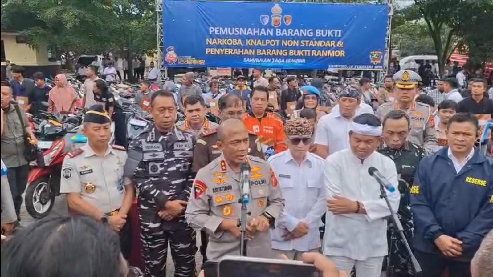 Kapolda Jabar: Knalpot Bising Bisa Picu Konflik Sosial
