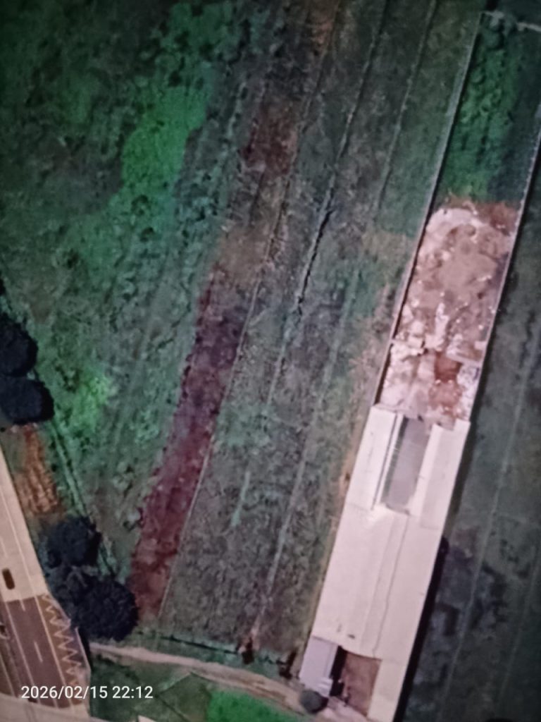 Objek lokasi pada tahun 2024 sebelum di urug semua