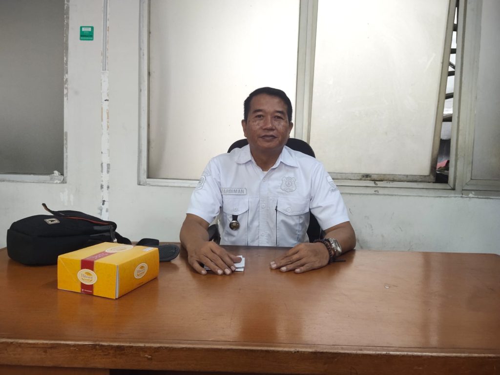 Kasi Tranmas Satpol PP Kota Bandung Pardiman Hendri