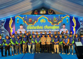 Ojol Kamtibmas Binaan Polda Jabar Bangun Bengkel dan Kios, Perkuat Kemandirian Ekonomi