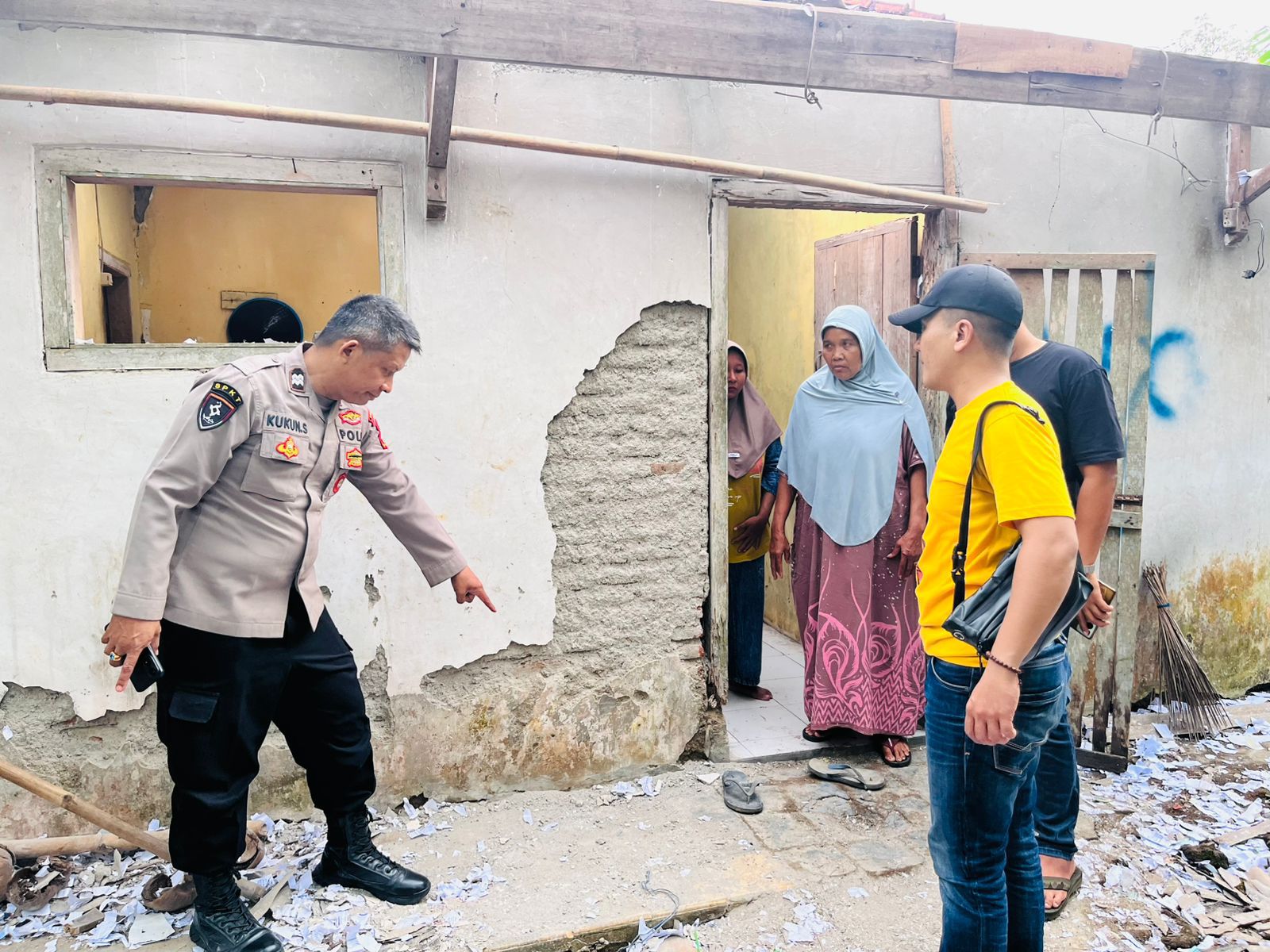 Dua Pemuda Terluka Akibat Ledakan Petasan di Mangunjaya, Polisi Datangi TKP