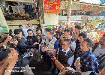 Satgas Saber Pangan Pusat dampingi Satgasda Pantau Langsung di Pasar di Bandung, Ini Temuan Lengkapnya