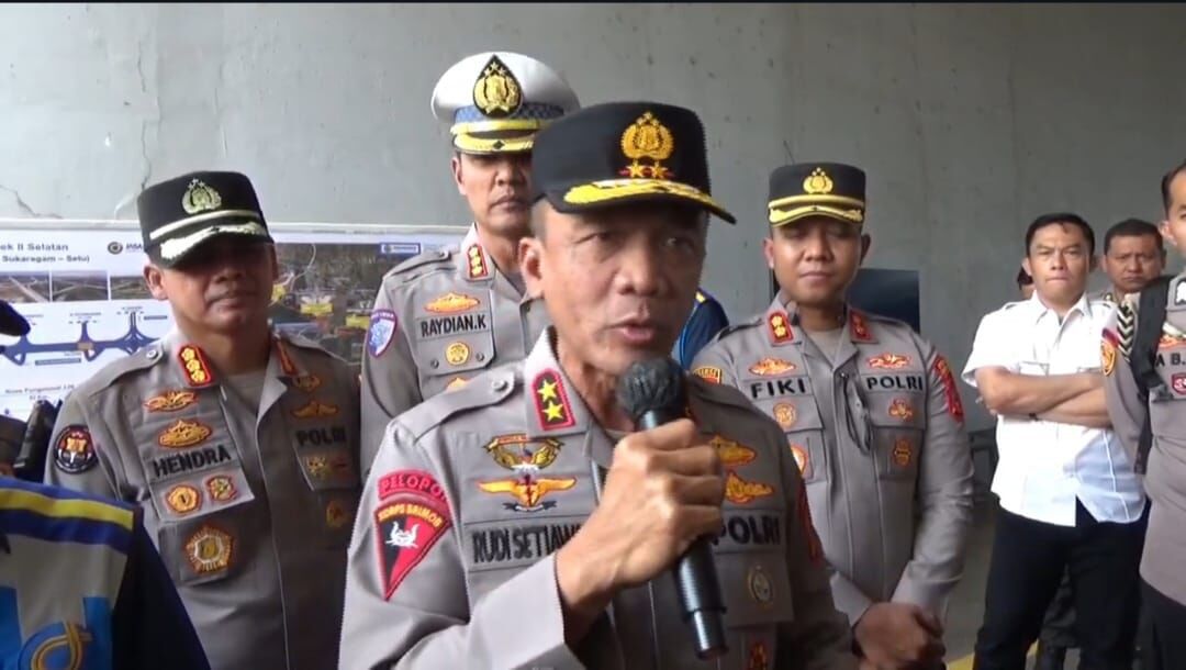 Kapolda Jabar Imbau Pemudik Hindari Puncak Arus Balik 24 Maret 2026