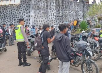 Wisata Gunung Dempo Membludak, Polres Pagar Alam Maksimalkan Pengamanan di Hari Ketiga Lebaran
