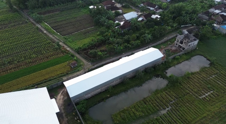 Objek lokasi sekarang tahun 2026 setelah di urug 