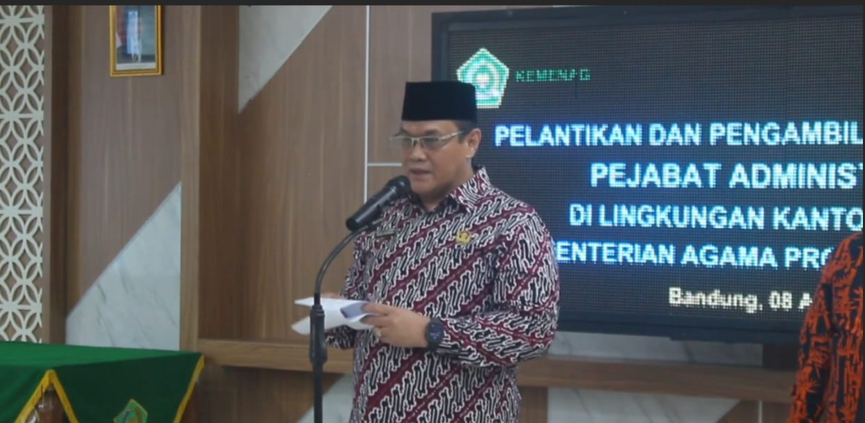 Pelantikan Besar-besaran di Kemenag Jabar, Integritas dan Kinerja Jadi Sorotan Utama
