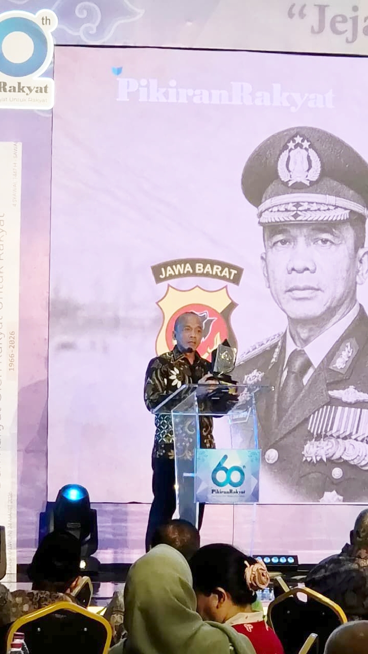 Kapolda Jabar Terima Penghargaan Pikiran Rakyat, Angka Fatalitas dan Kriminalitas Mudik 2026 Turun Drastis