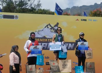 ‎Konsisten Sejak 2020, Polwan Polres Garut Aipda Sugianingsih Raih Deretan Prestasi dalam ajang olahraga Lari