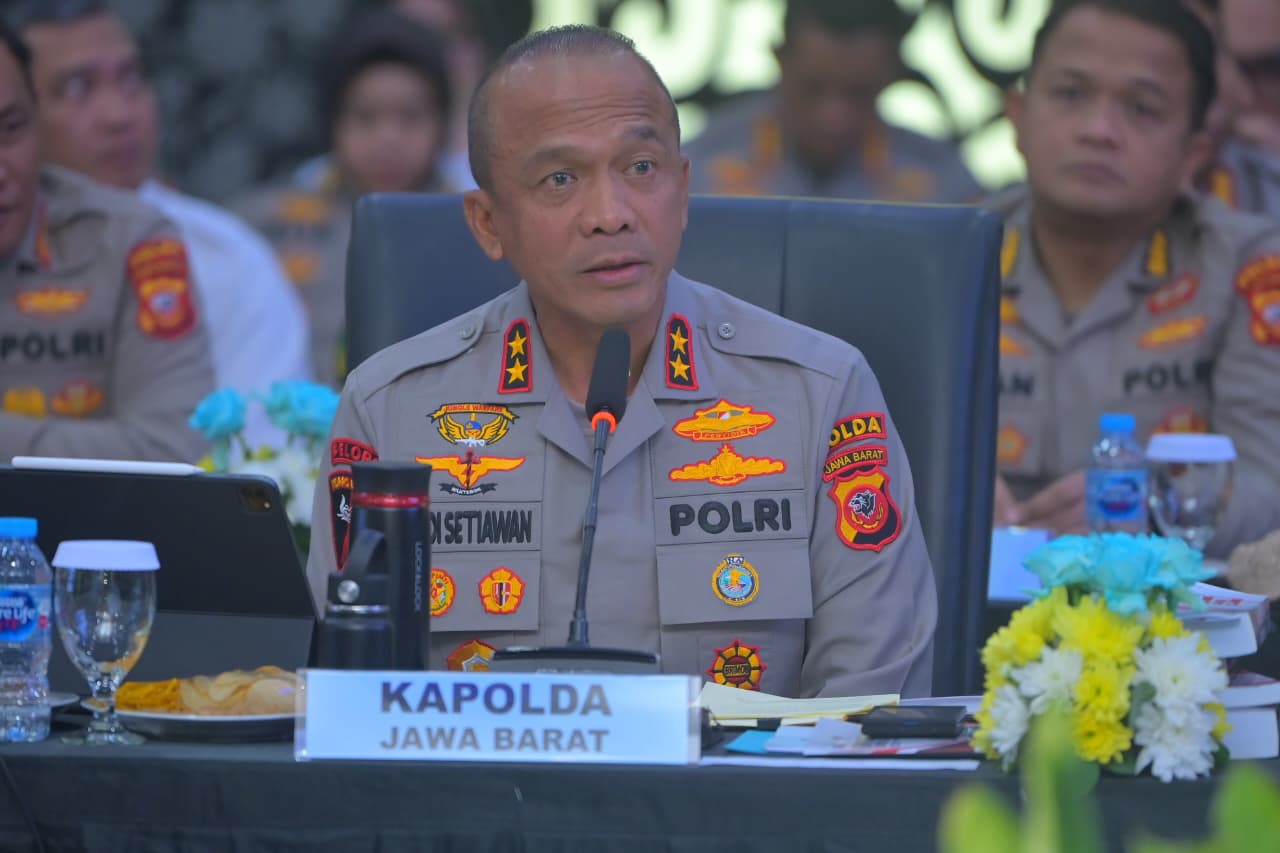 Komisi III DPR RI Kunjungi Polda Jabar, Tinjau Kondisi Penegakan Hukum di Jabar