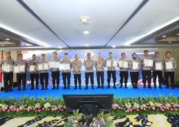 Polda Jabar Raih Juara 1 E-Learning Sertifikasi Kehumasan di Rakernis Humas Polri 2026