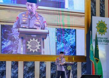 Kapolda Jabar Dampingi Kapolri Hadiri Muktamar XIV Pemuda Persis di Bandung