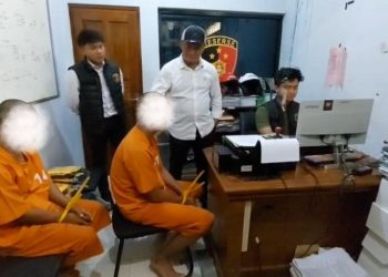 Aksi Cepat Polisi ! Kurang Dari 12 Jam, Tiga Pelaku Pencurian Kabel Tower Telkomsel Berhasil Dibekuk