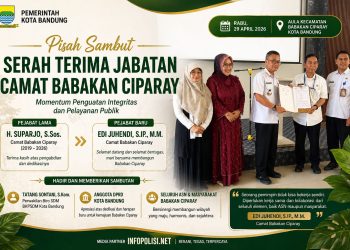 H.Suparjo, S.Sos. Geser ke Sukajadi, Edi Juhendi, S.Ip. M.M. Nahkodai Babakan Ciparay