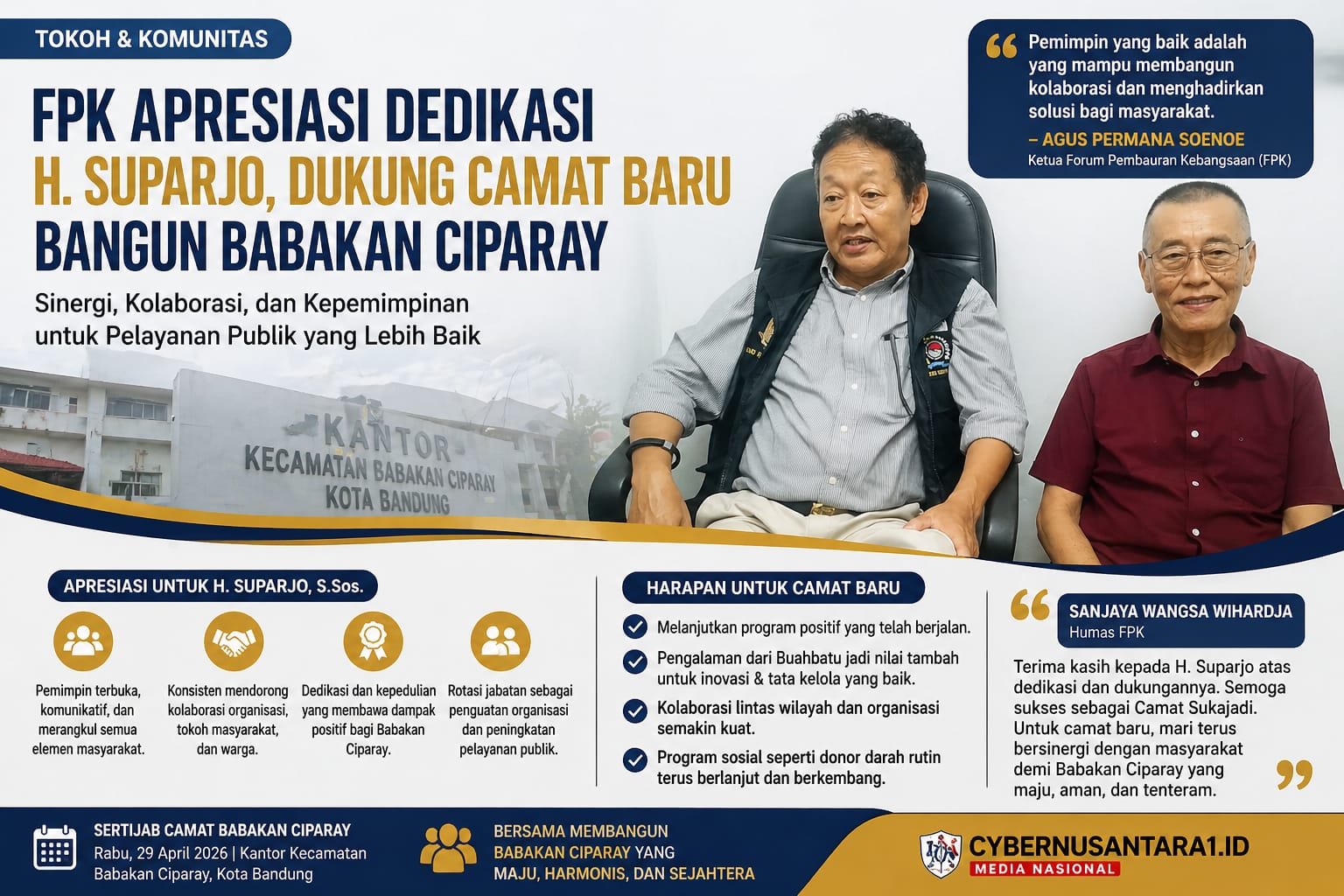 Forum Pembauran Kebangsaan (FPK) Siap Jadi Mitra Strategis Pemerintah, Sepakat Perkuat Kolaborasi Kewilayahan