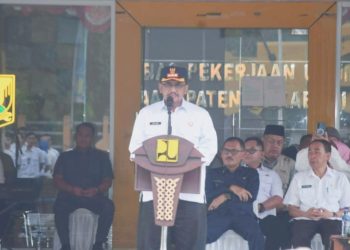 DINAS PU GELAR HALAL BIHALAL, BUPATI SUKABUMI TEGASKAN SELURUH JAJARAN HARUS AKTIF DAN RESPONSIF UNTUK MASYARAKAT