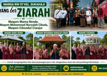 Jejak Dakwah Mama Rende Jadi Inspirasi, Warga RW 07 Kel. Sukahaji Gelar Ziarah Bersama