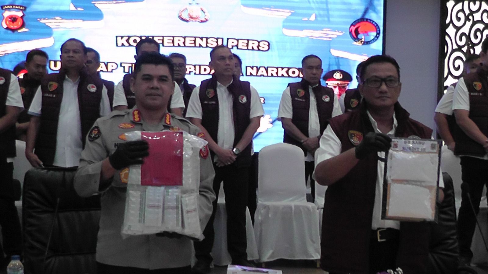 ‎Polda Jabar Ungkap 474 Kasus Narkoba Selama April-Mei 2026, Ratusan Tersangka Diamankan