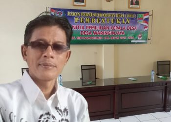 Wujudkan Transparansi, Mahpudin Terpilih Jadi Ketua Panitia Pilkades Waringinjaya 2026-2034