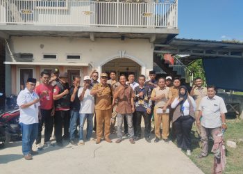 Kades Labansari Amak Gozali Kunjungi Calon BPD, Panitia dan Pemdes