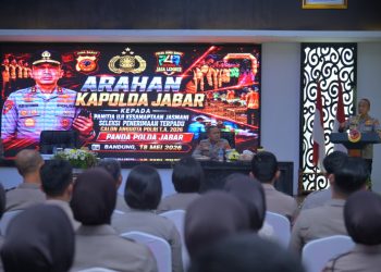 KAPOLDA JABAR TEGASKAN PRINSIP ‘BETAH’ DAN TINDAK TEGAS KECURANGAN DALAM SELEKSI PENERIMAAN ANGGOTA POLRI 2026