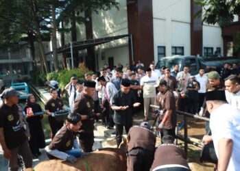 Polda Jabar Sembelih dan Distribusikan 160 Hewan Qurban Pada Hari Raya Idul Adha 1447 H/2026