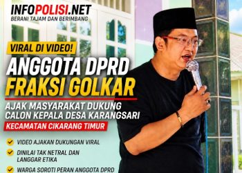 Diduga “Cawe-cawe” Pilkades Saat Reses, Oknum Anggota DPRD Bekasi Fraksi Golkar Blokir Kontak Wartawan