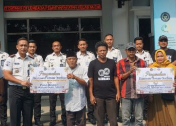 Lapas Kelas IIA Cikarang Lakukan Sholat Hari Raya Idul Adha dan Penyembelihan Hewan Kurban