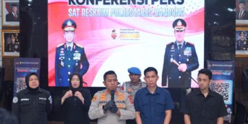 Konferensi Pers Tindak Pidana Pemerkosaan dan Curas