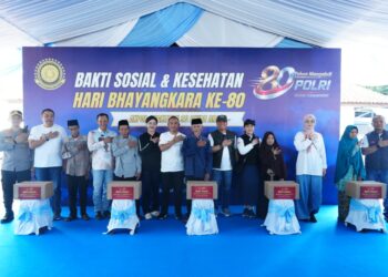 Sambut Hari Bhayangkara ke-80, Wakapolri dan Akpol ’90 Dhira Brata Gelar Bakti Sosial dan Kesehatan di Bogor