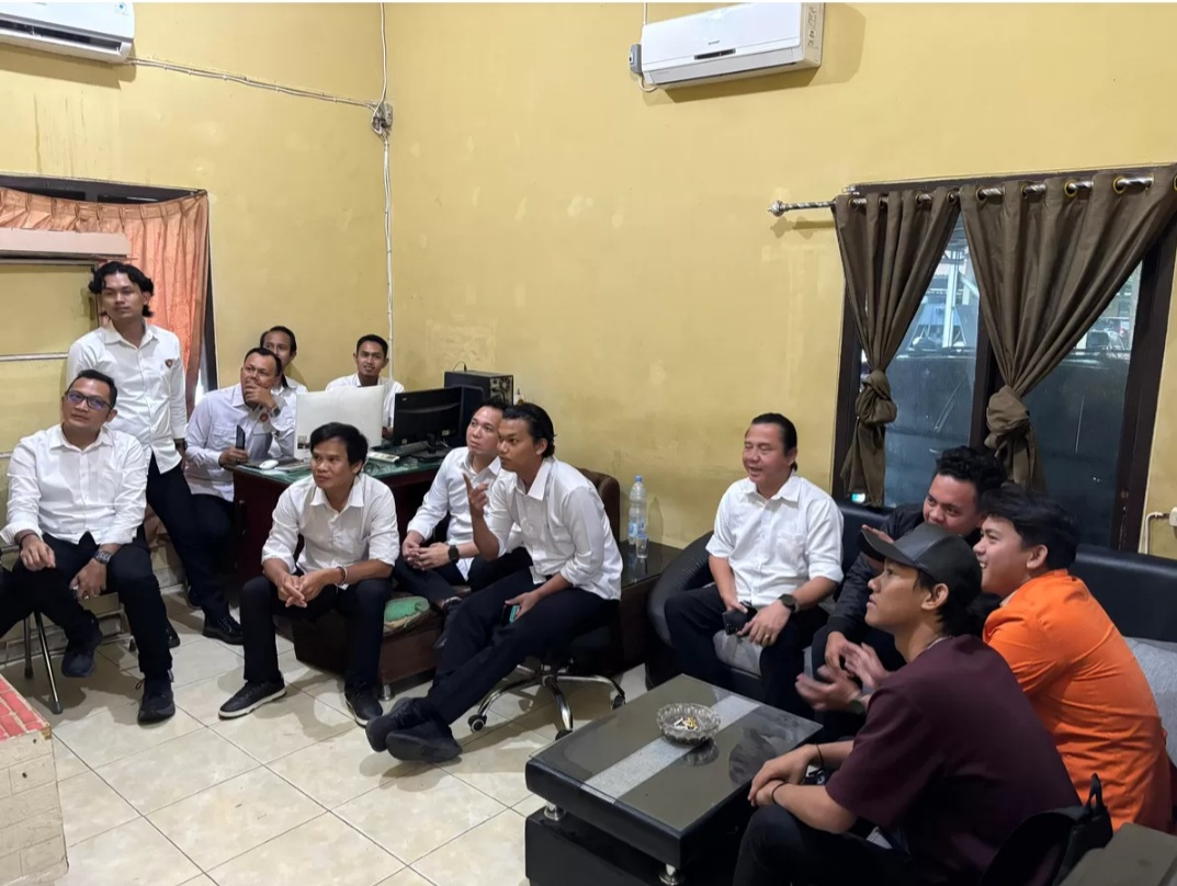Nobar Piala Dunia 2026, Sat Intelkam Polres Ogan Ilir Perkuat Silaturahmi Dan Sinergitas Bersama Mahasiswa