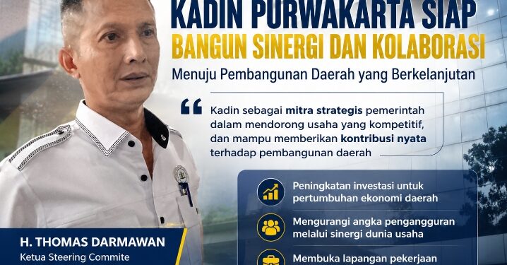 Thomas Darmawan: Jelang Mukab ke-7, Kadin Kab. Purwakarta Fokus Satukan Kekuatan Dunia Usaha untuk Kemajuan Daerah
