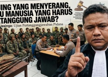 ANJING YANG MENYERANG, ATAU MANUSIA YANG HARUS BERTANGGUNG JAWAB?