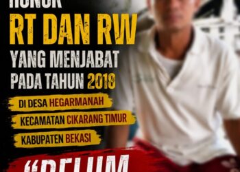 Sejumlah RT/RW Sebut Honor Tahun 2018 Belum Dibayar, Mantan Kades Mamad Rifai Membantah