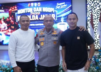 Atep dan Tantan Jadi Magnet di Acara “Nonton dan Ngopi Bareng Kapolda Jabar”, Kehadiran Mereka Bawa Energi Positif
